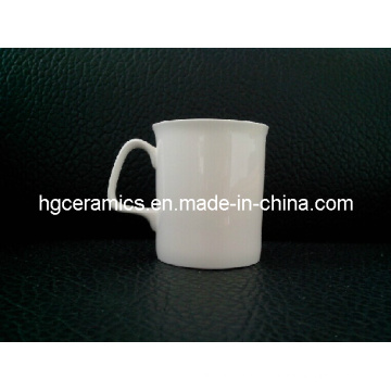 Taza fina de China del hueso de 10oz, taza de rubíes del hueso de China